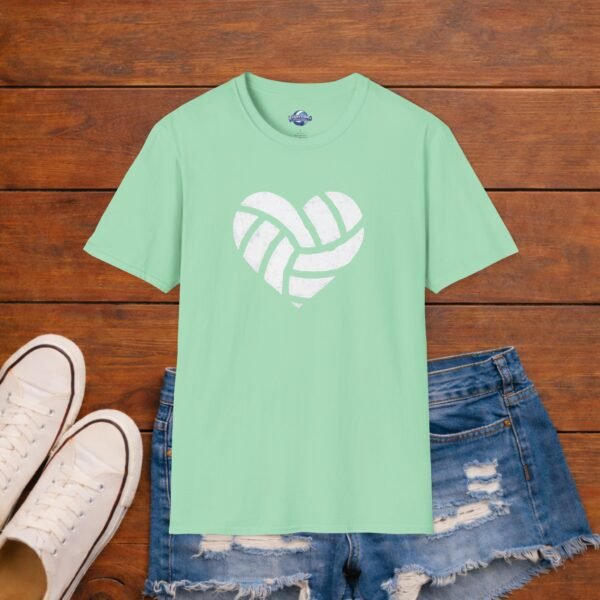 Volleyball Heart T-Shirt — Volleyball Lover Tee Volleyball Heart T-Shirt — Volleyball Lover Tee