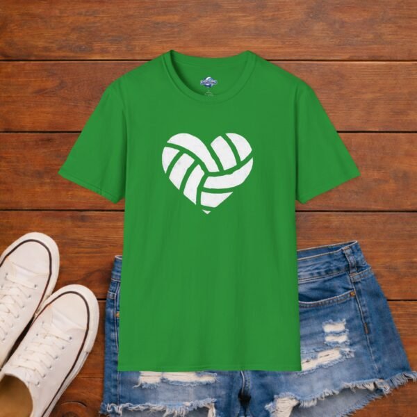 Volleyball Heart T-Shirt — Volleyball Lover Tee Volleyball Heart T-Shirt — Volleyball Lover Tee