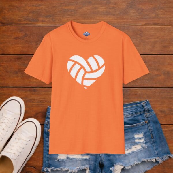 Volleyball Heart T-Shirt — Volleyball Lover Tee Volleyball Heart T-Shirt — Volleyball Lover Tee