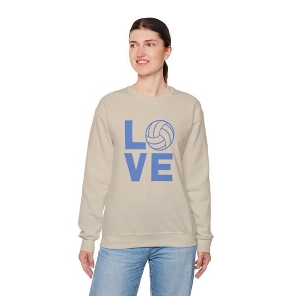 Volleyball Love Crewneck Sweatshirt Volleyball Love Crewneck Sweatshirt
