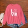 Volleyball Love Crewneck Sweatshirt Volleyball Love Crewneck Sweatshirt