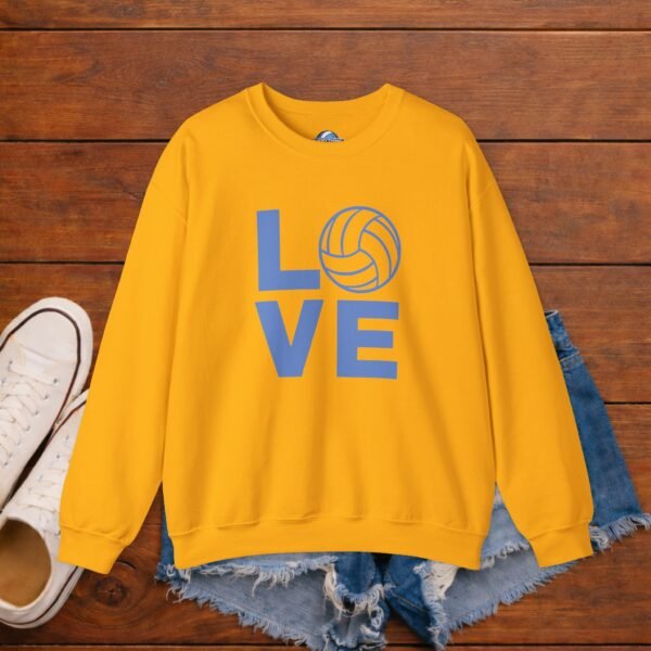 Volleyball Love Crewneck Sweatshirt Volleyball Love Crewneck Sweatshirt