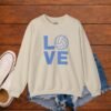Volleyball Love Crewneck Sweatshirt Volleyball Love Crewneck Sweatshirt