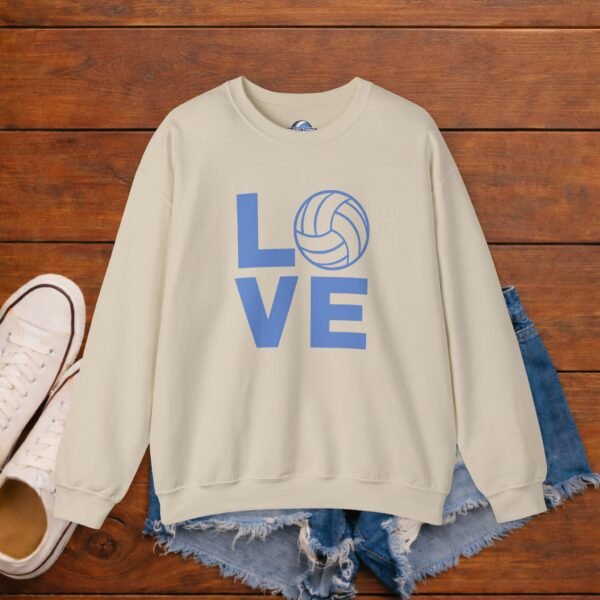 Volleyball Love Crewneck Sweatshirt Volleyball Love Crewneck Sweatshirt