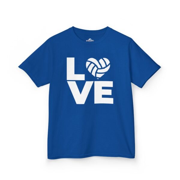 Volleyball Love Logo Tee for Children