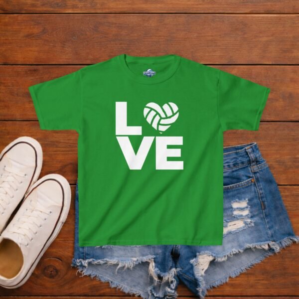 Volleyball Love Logo Tee for Children