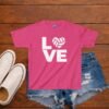 Volleyball Love Logo Tee for Children