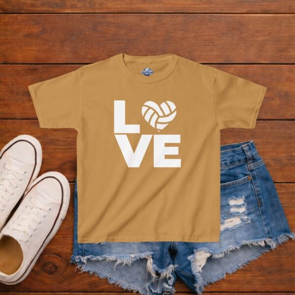 Volleyball Love Logo Tee for Children