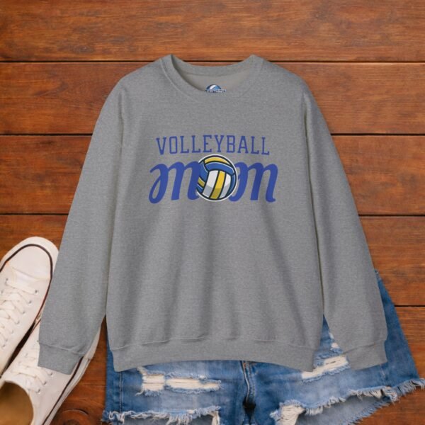 Volleyball Mom Crewneck Sweatshirt | Classic Game Day Sweatshirt for Moms