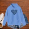 Volleyball Mom Hoodie Heart Design Volleyball Mom Hoodie Heart Design