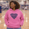 Volleyball Mom Hoodie Heart Design Volleyball Mom Hoodie Heart Design