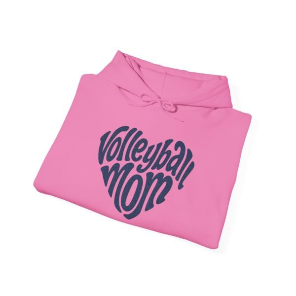Volleyball Mom Hoodie Heart Design Volleyball Mom Hoodie Heart Design