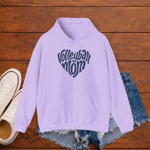Volleyball Mom Hoodie Heart Design Volleyball Mom Hoodie Heart Design
