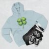 Volleyball Shamrock Fleece Hoodie — "Play with Heart" 3-Panel