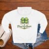 Volleyball Shamrock Fleece Hoodie — "Play with Heart" 3-Panel