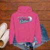 Volleyball Sister Hoodie Cute Pastel Sweatshirt for Girls Gildan Pullover with Volleyball Graphic Gift for Little Sister or Sibling Fan