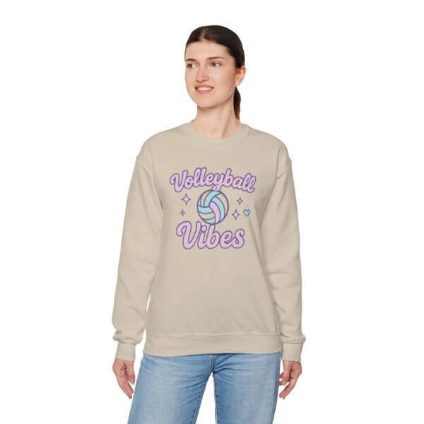 Volleyball Vibes Crewneck Sweatshirt Volleyball Vibes Crewneck Sweatshirt