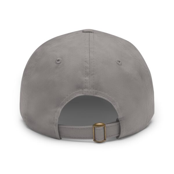 Shamrock Leather Patch Dad Hat — St. Patrick’s Clover Cap