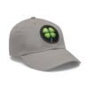 Shamrock Leather Patch Dad Hat — St. Patrick’s Clover Cap