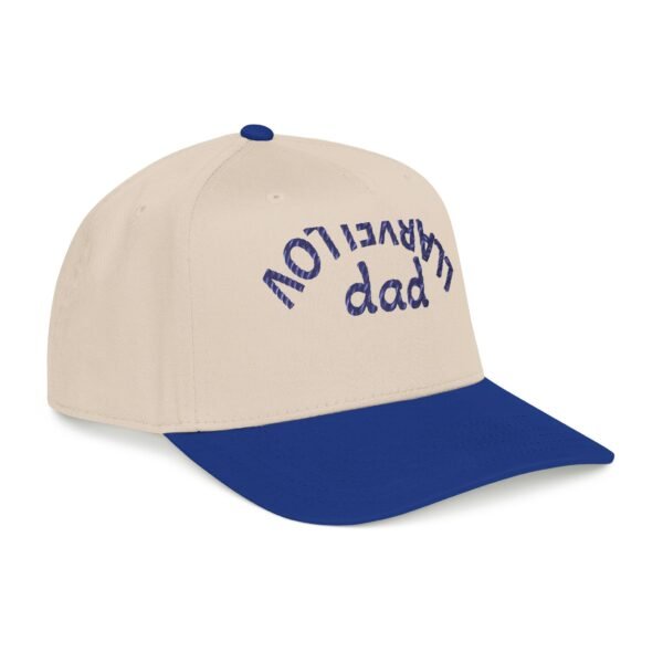 Volleyball Dad Embroidered Mid Profile Baseball Cap — Vintage Dad Hat Gift