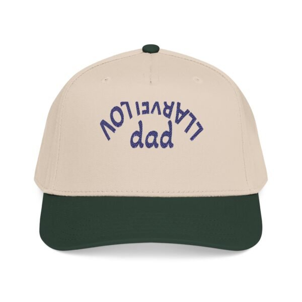 Volleyball Dad Embroidered Mid Profile Baseball Cap — Vintage Dad Hat Gift