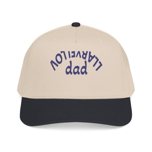 Volleyball Dad Embroidered Mid Profile Baseball Cap — Vintage Dad Hat Gift
