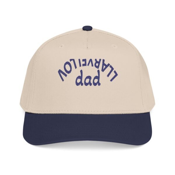 Volleyball Dad Embroidered Mid Profile Baseball Cap — Vintage Dad Hat Gift