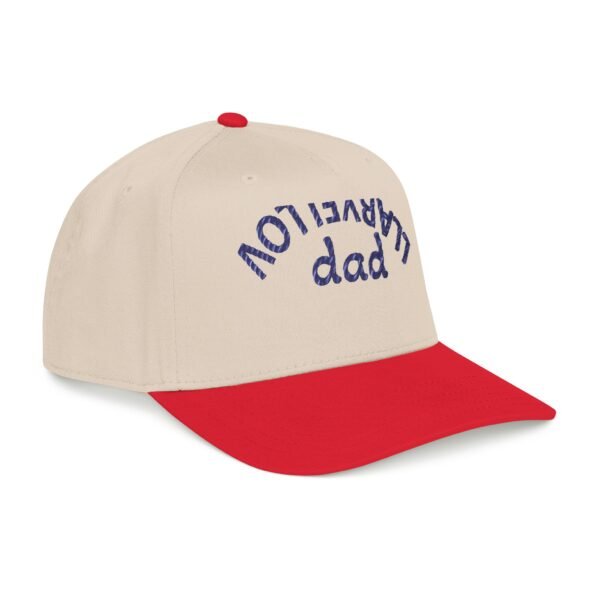 Volleyball Dad Embroidered Mid Profile Baseball Cap — Vintage Dad Hat Gift