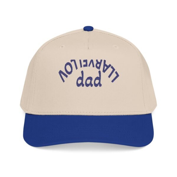 Volleyball Dad Embroidered Mid Profile Baseball Cap — Vintage Dad Hat Gift