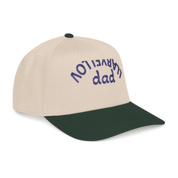 Volleyball Dad Embroidered Mid Profile Baseball Cap — Vintage Dad Hat Gift